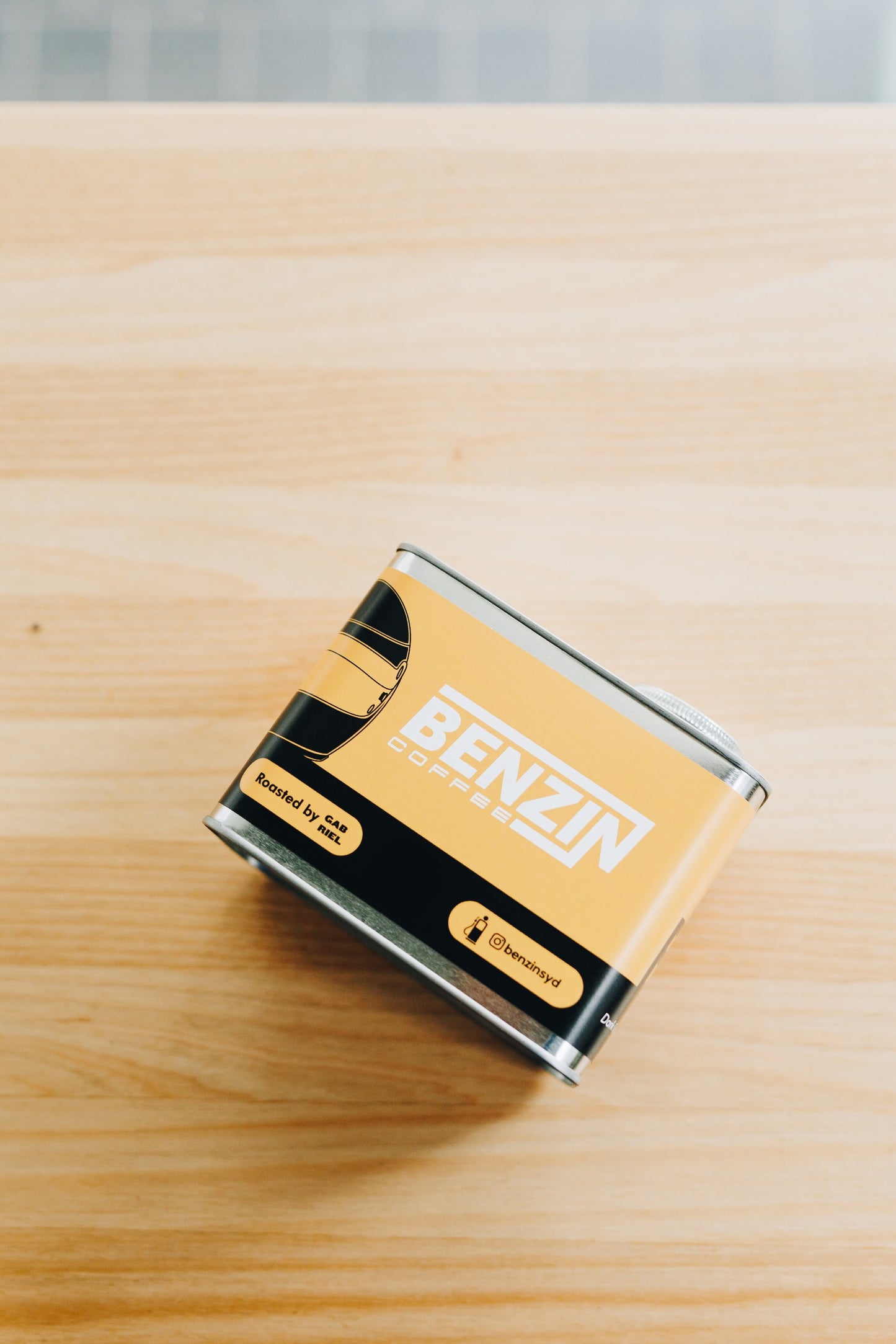 Benzin Coffee Tin